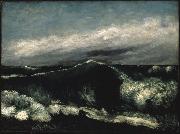 Gustave Courbet Wave oil